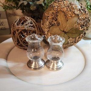 Vintage Sterling Silver S & P Shakers